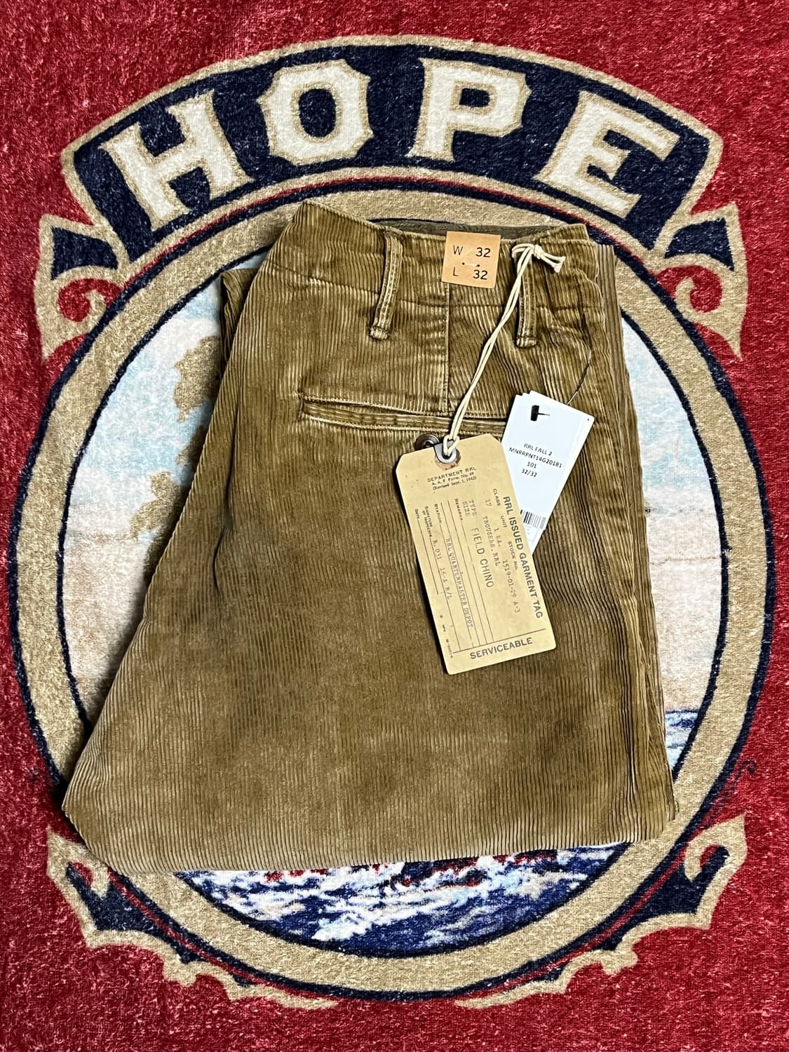 RRL 코듀로이 리페어 필드팬츠 상품이미지2