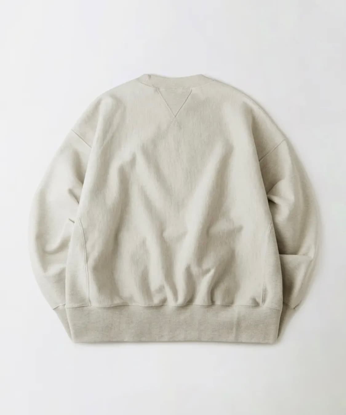 아웃스탠딩 헤비 스웻 맨투맨 오트밀 L 상품이미지8