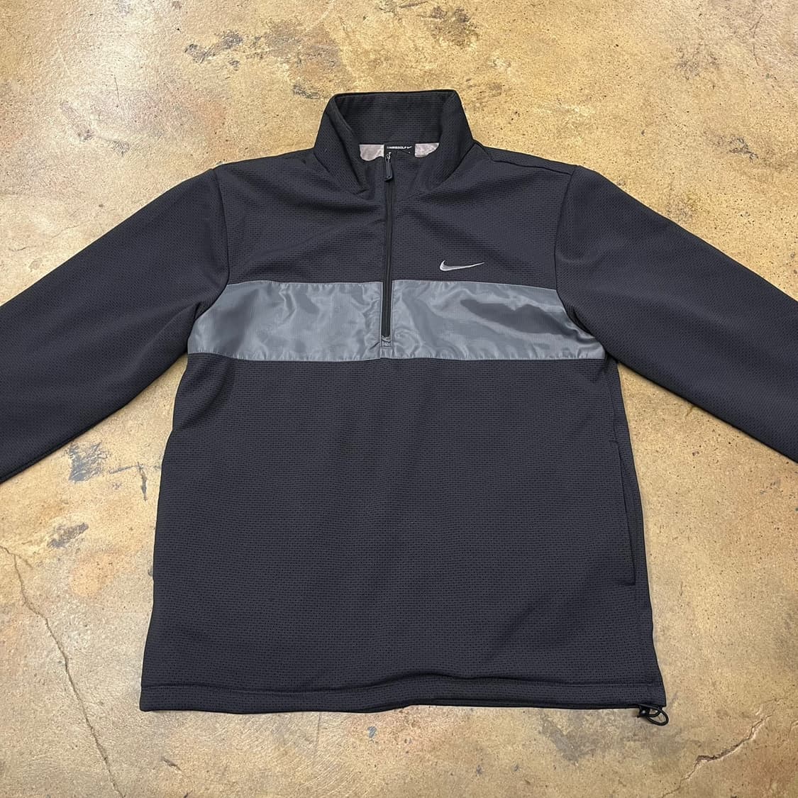 [정품/M] 나이키 블랙 하프집업 티셔츠 b8 상품이미지3