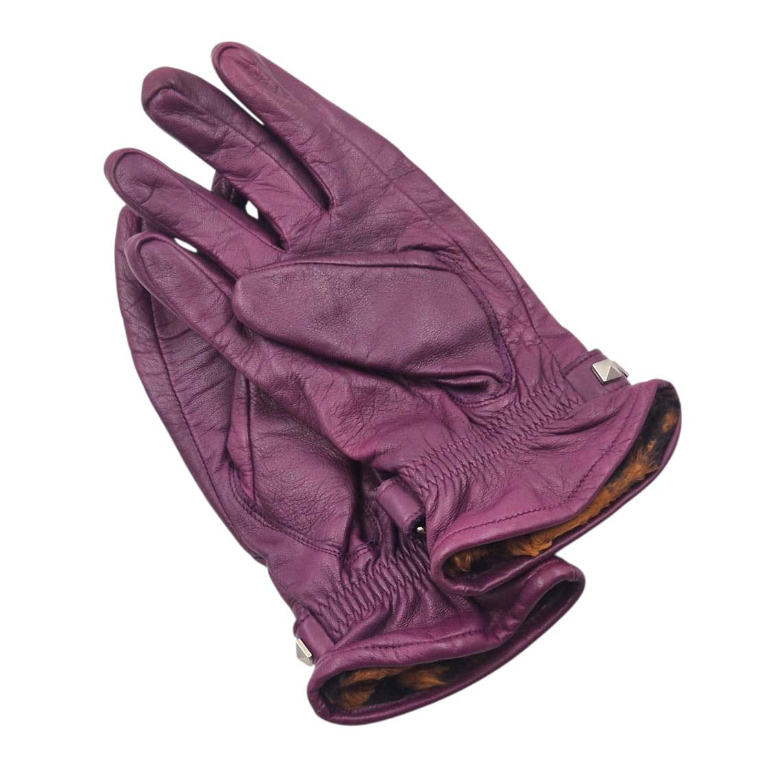 05s 히스테릭글래머 퍼플 레더 스터드 장갑 상품이미지5
