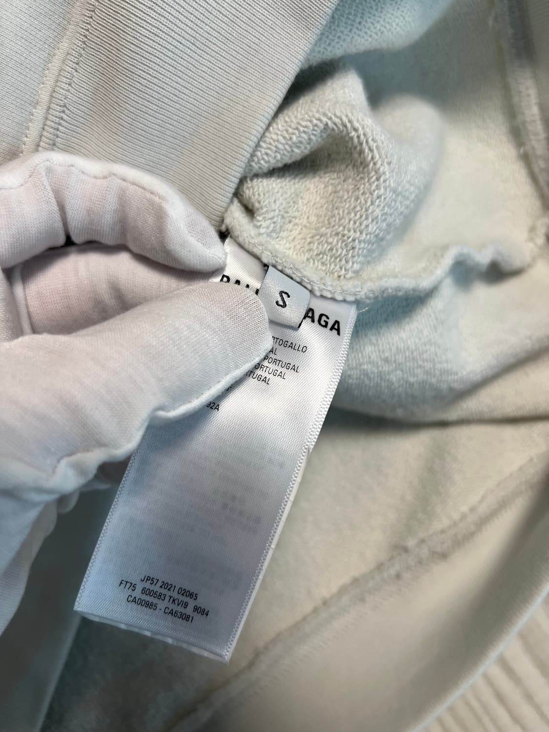 발렌시아가 자수 후드티 상품이미지4