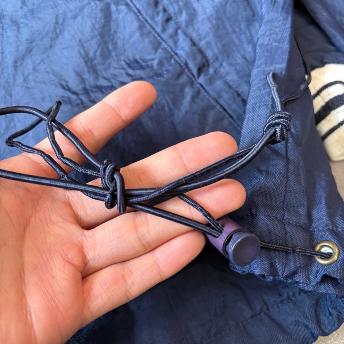 챔피온 정품 네이비 나일론 웜업 상품이미지7