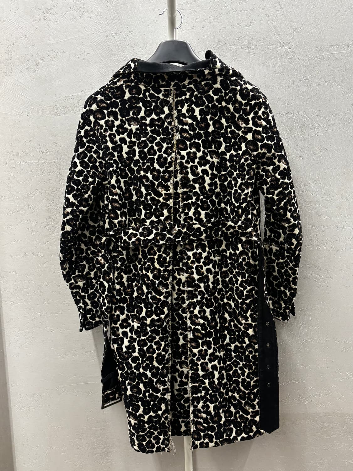 TIME 레오파드 패턴 코트 55사이즈 상품이미지4