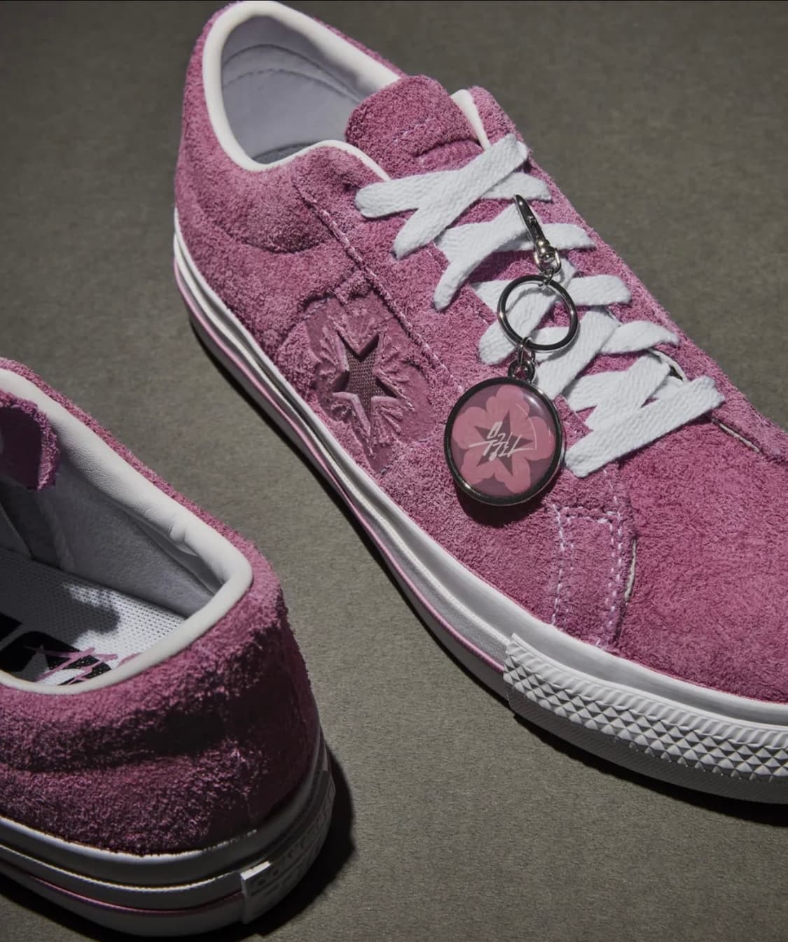 290) 컨버스 원스타 프로 플라워 라이트 오키드 핑크 상품이미지4