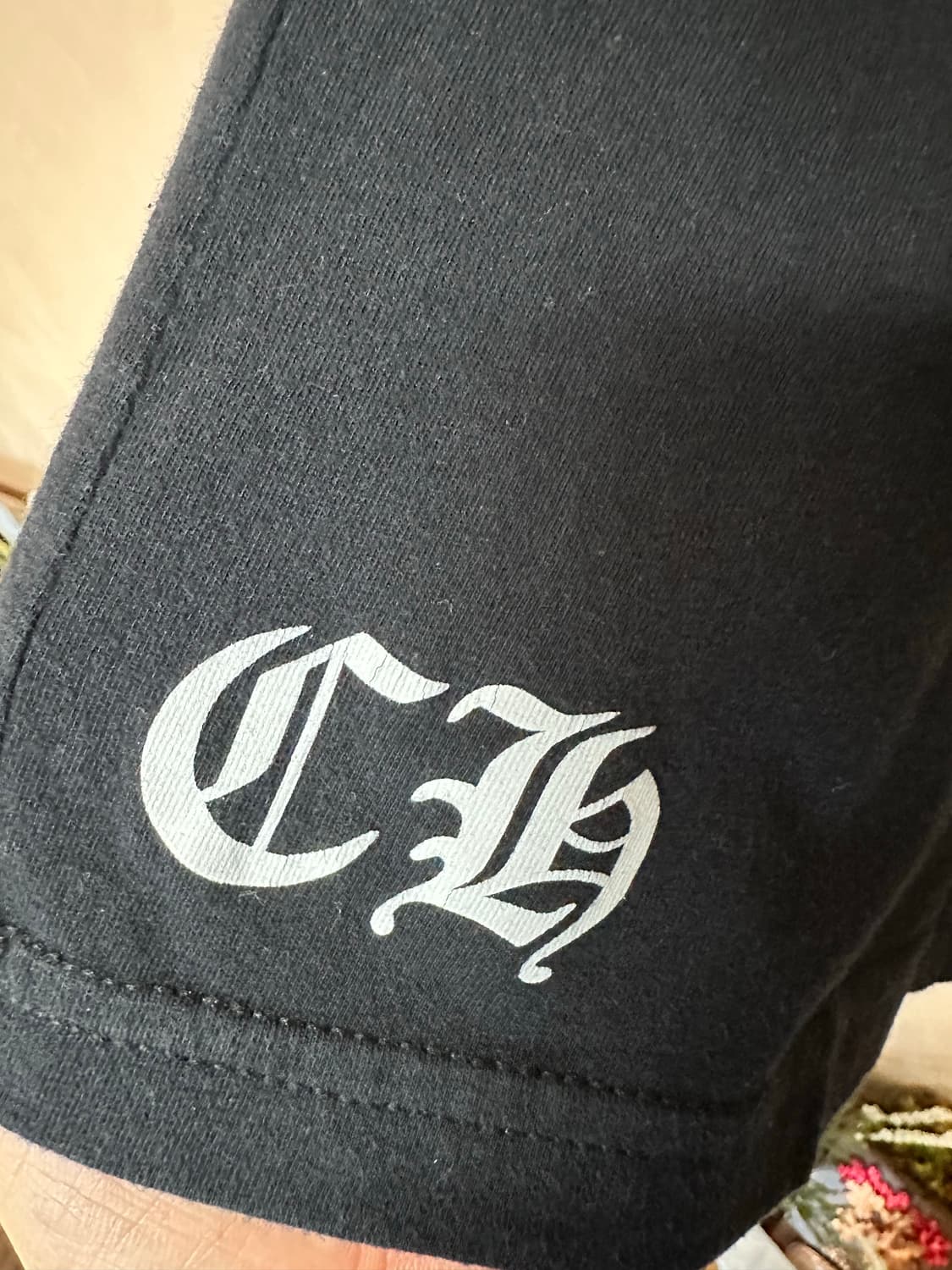 한글택) M) 크롬하츠 x 오프화이트 서울 반팔 상품이미지3