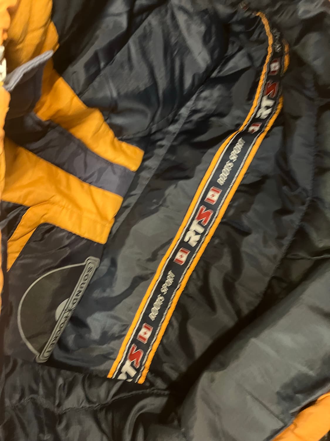 ROOTS CANADA 박시핏 바람막이 자켓 오렌지 95  #csz281 상품이미지6