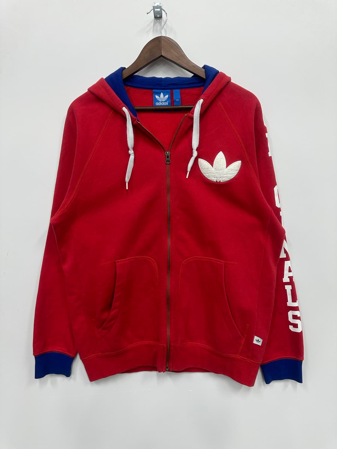 아디다스 레드 오리지널 후드집업  상품이미지1