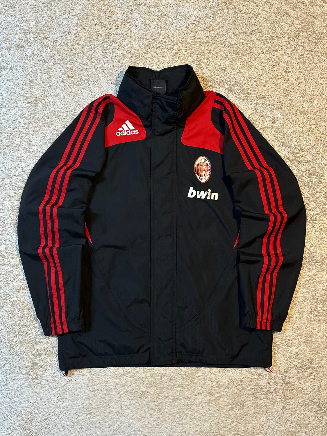 대장급) 아디다스 ADIDAS AC밀란 08-09 바람막이 자켓 상품이미지1