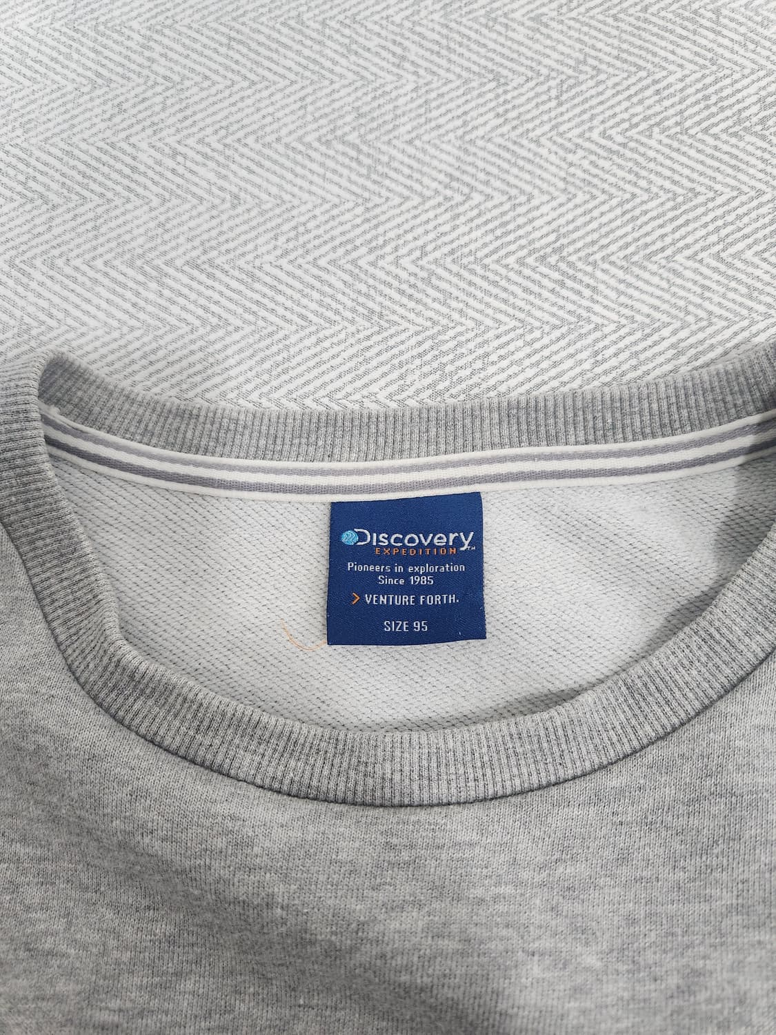 디스커버리 익스페디션 빅로고 기본 맨투맨 남성 95사이즈 상품이미지4