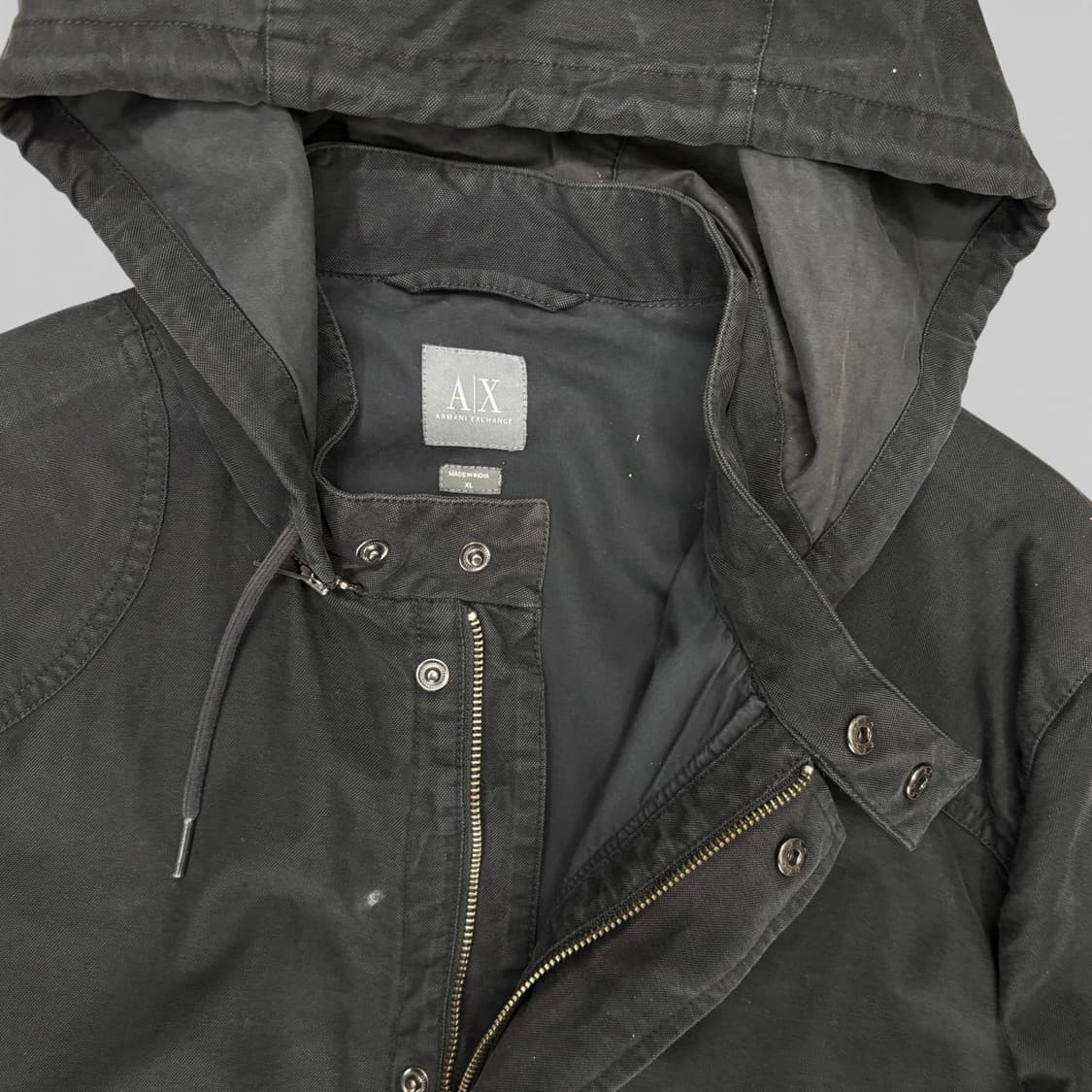 00's 아르마니 익스체인지 후디드 필드 자켓 상품이미지5