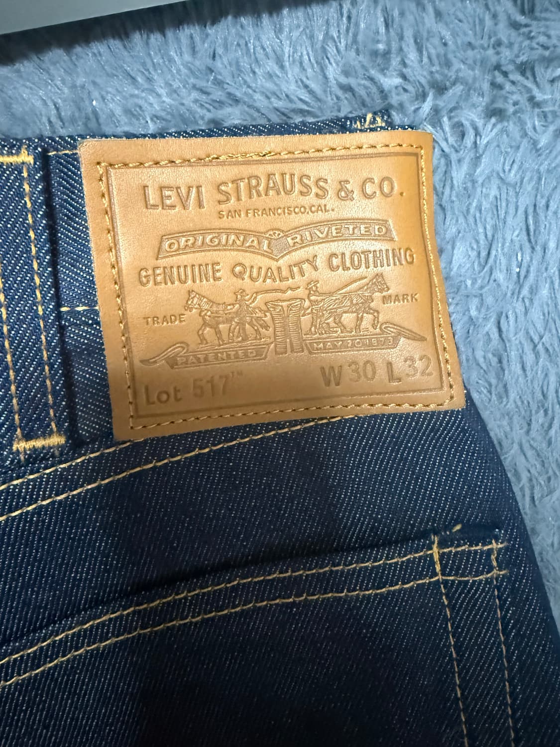 W30 / L32 리바이스 517 프리미엄 부츠컷 상품이미지3