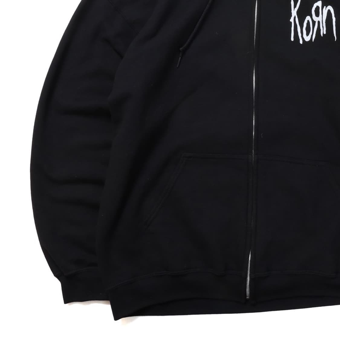 90's Korn Printing Hood Zip Up  상품이미지3