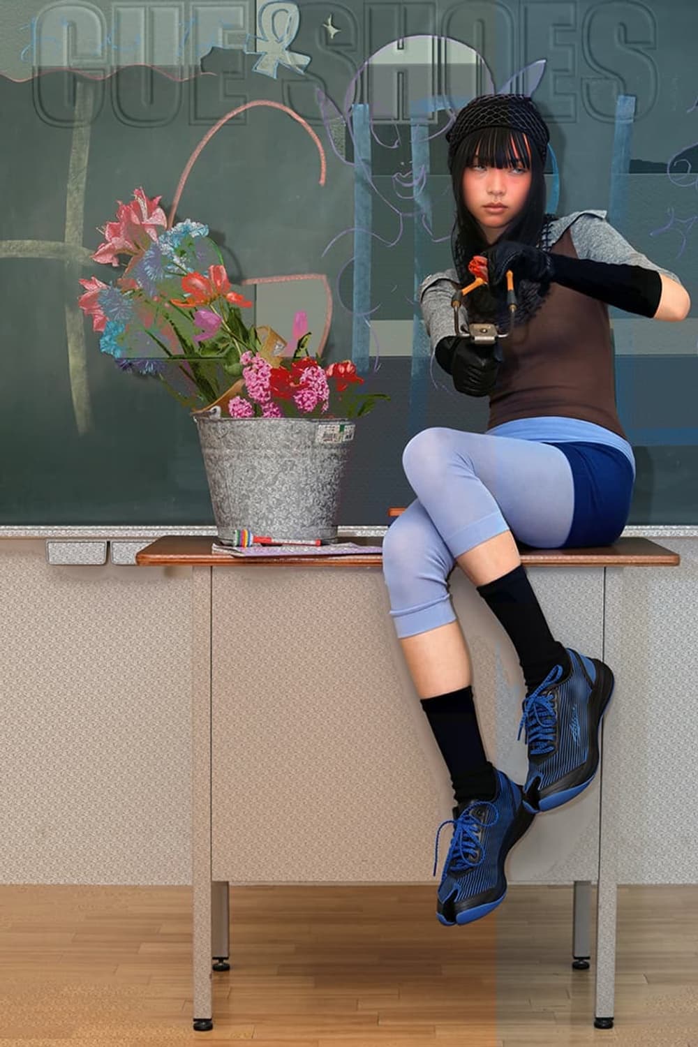 키코 코스타디노브 x 아식스 일라르기 FF 252.5 블랙 상품이미지3