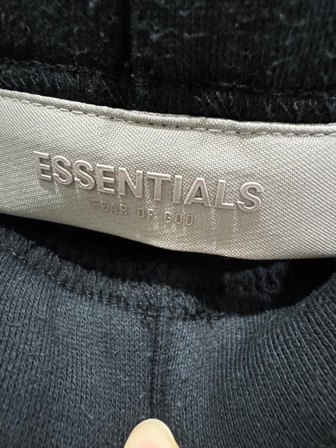 에센셜 FOG 블랙 스웻팬츠 S 상품이미지5
