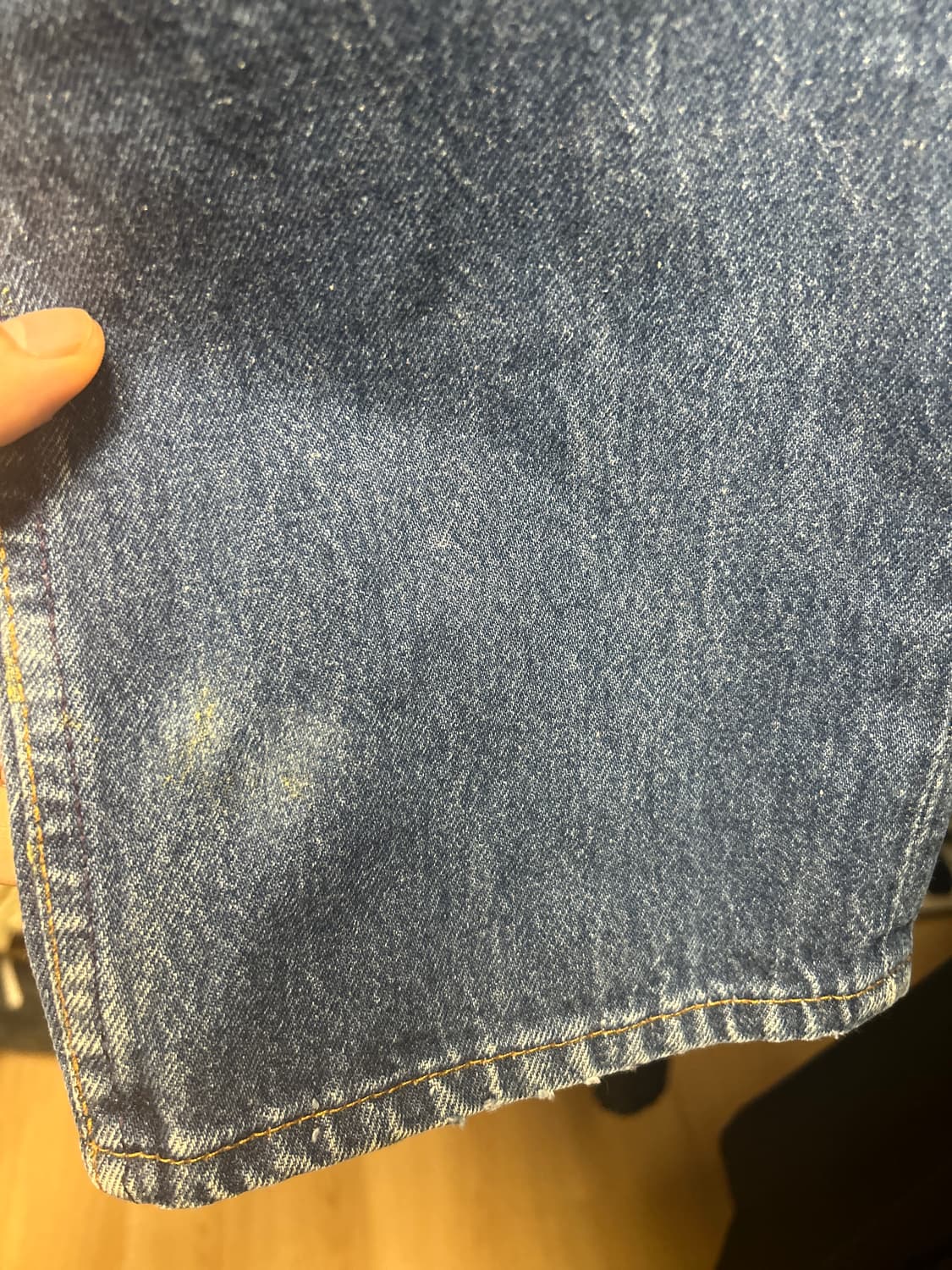 칠드런오브더 디스코댄스 초상화 패치 자수 데님 2 상품이미지5