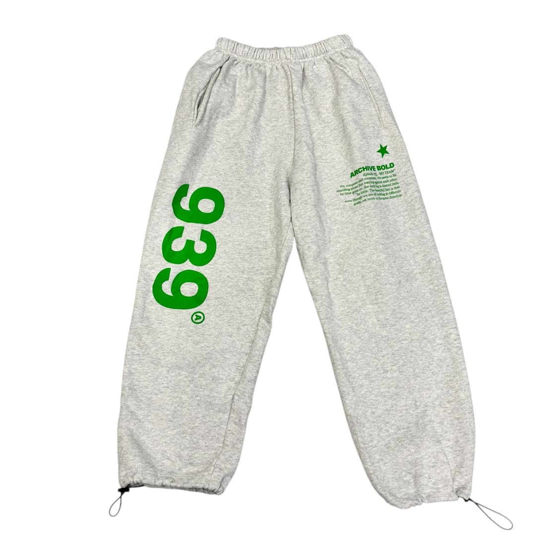 아카이브볼드 그레이 트레이닝 조거 팬츠 상품이미지1