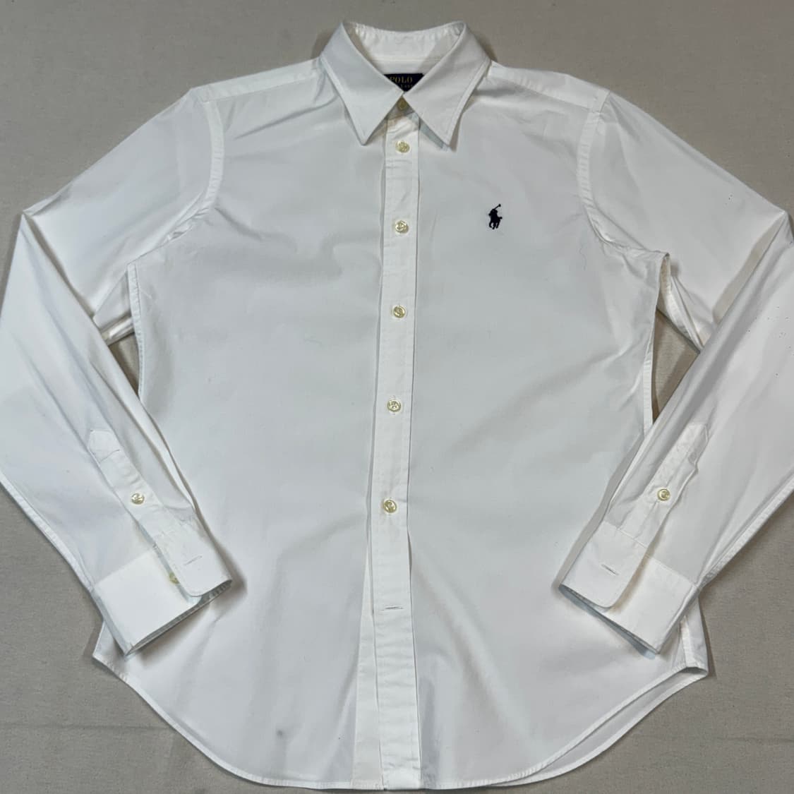 6) 폴로 랄프로렌 여성 화이트 포플린 셔츠 상품이미지2