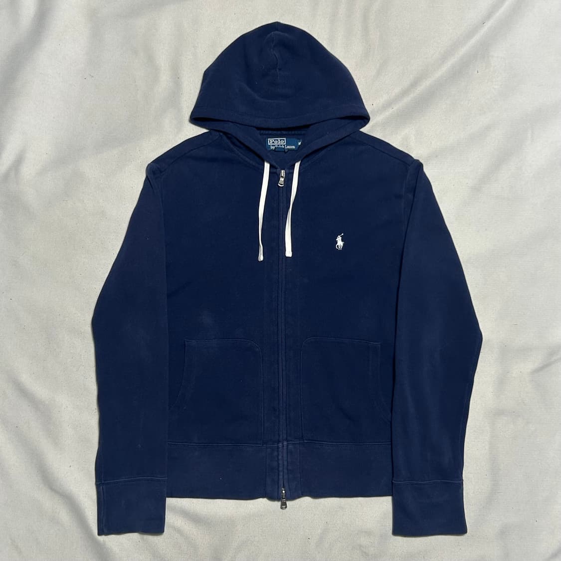 M 폴로랄프로렌 네이비 후드 집업 상품이미지2