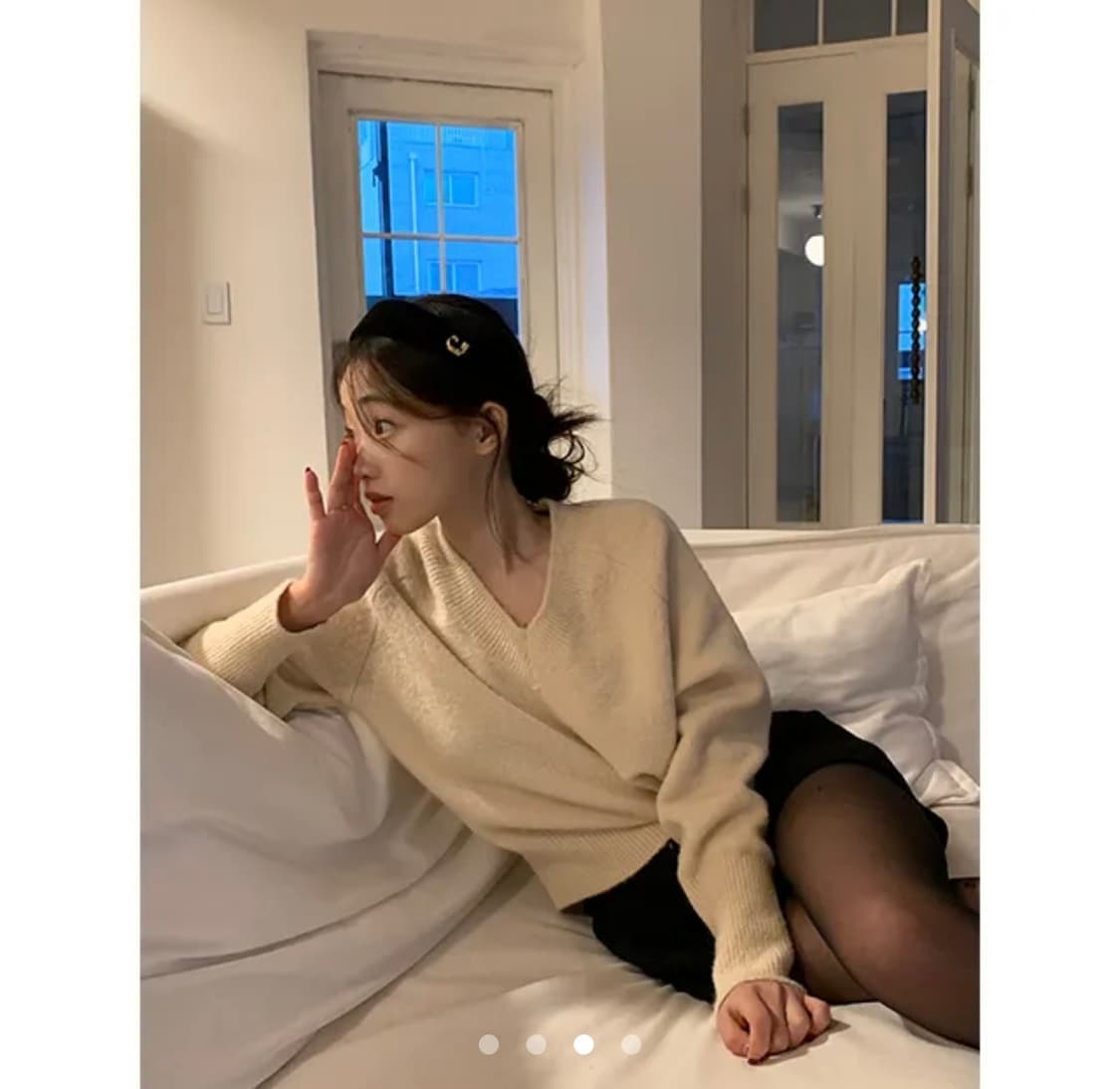 영앤리치 니트&트위드 반바지 상품이미지2