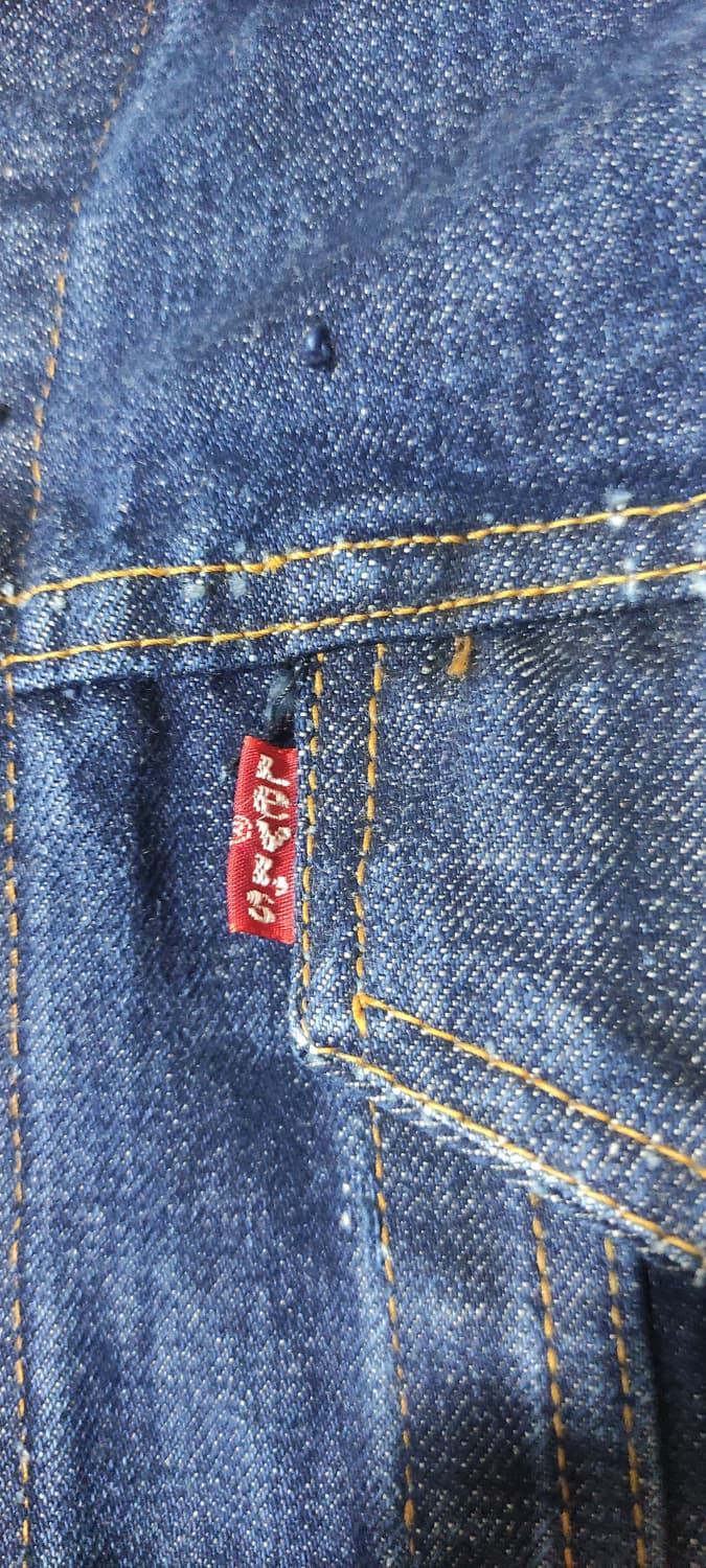 70s 리바이스 데님자켓 105 상품이미지4