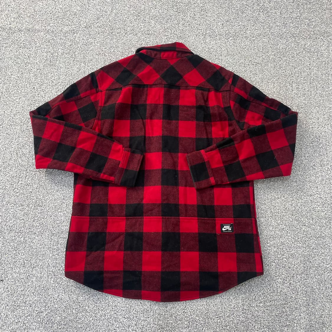 L 나이키 버팔로 체크 폴란넬 셔츠 0303S1 상품이미지6