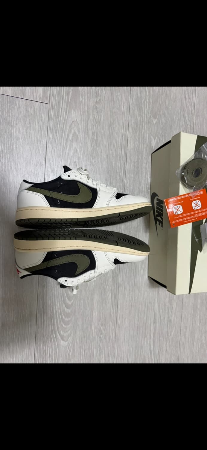 240] 조던1 x 트래비스 스캇 레트로 로우 OG SP 미디움올리브 상품이미지6