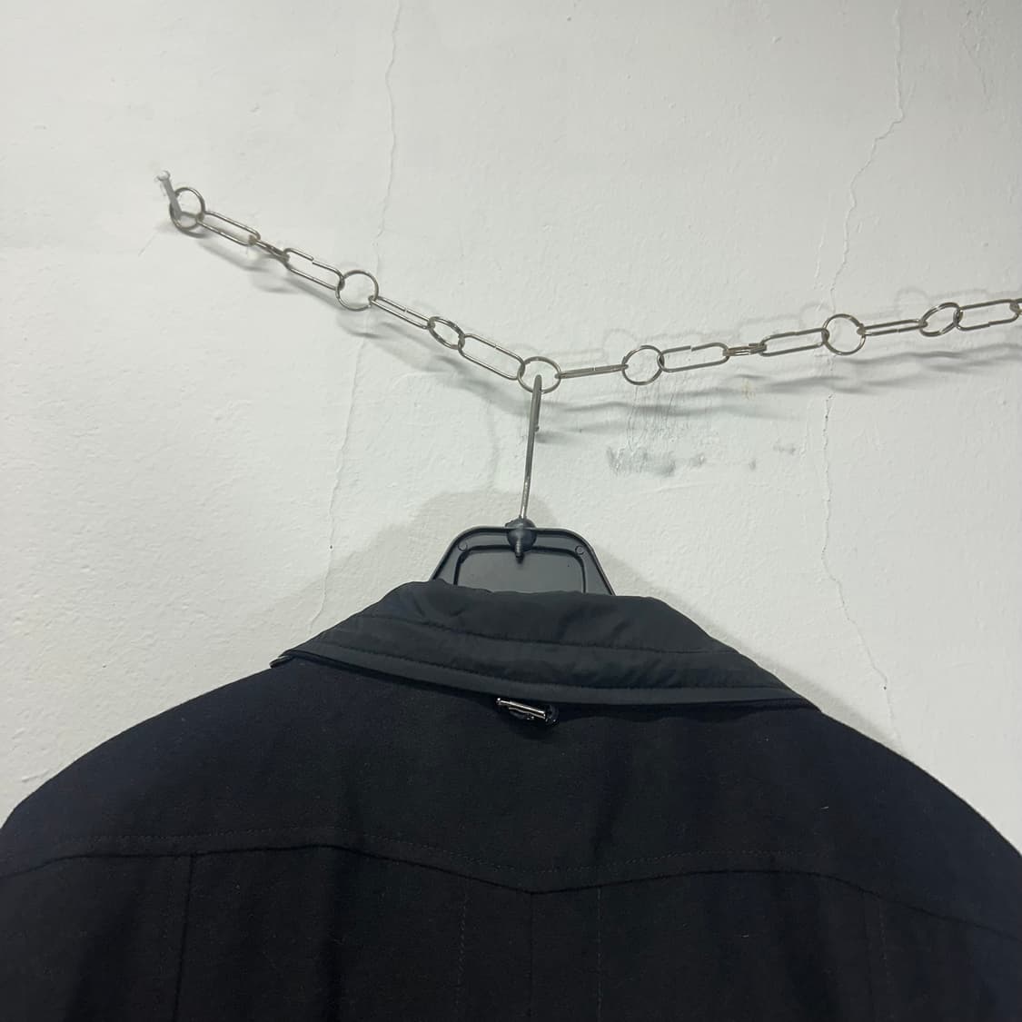 우먼L 77 지오송지오 블랙 울자켓 상품이미지5