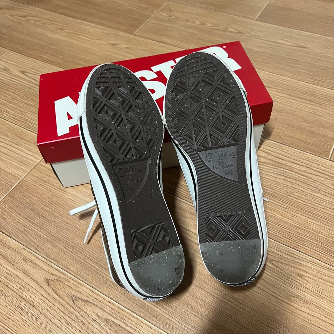 컨버스재팬 원스타J 레더 9.5 size 상품이미지3