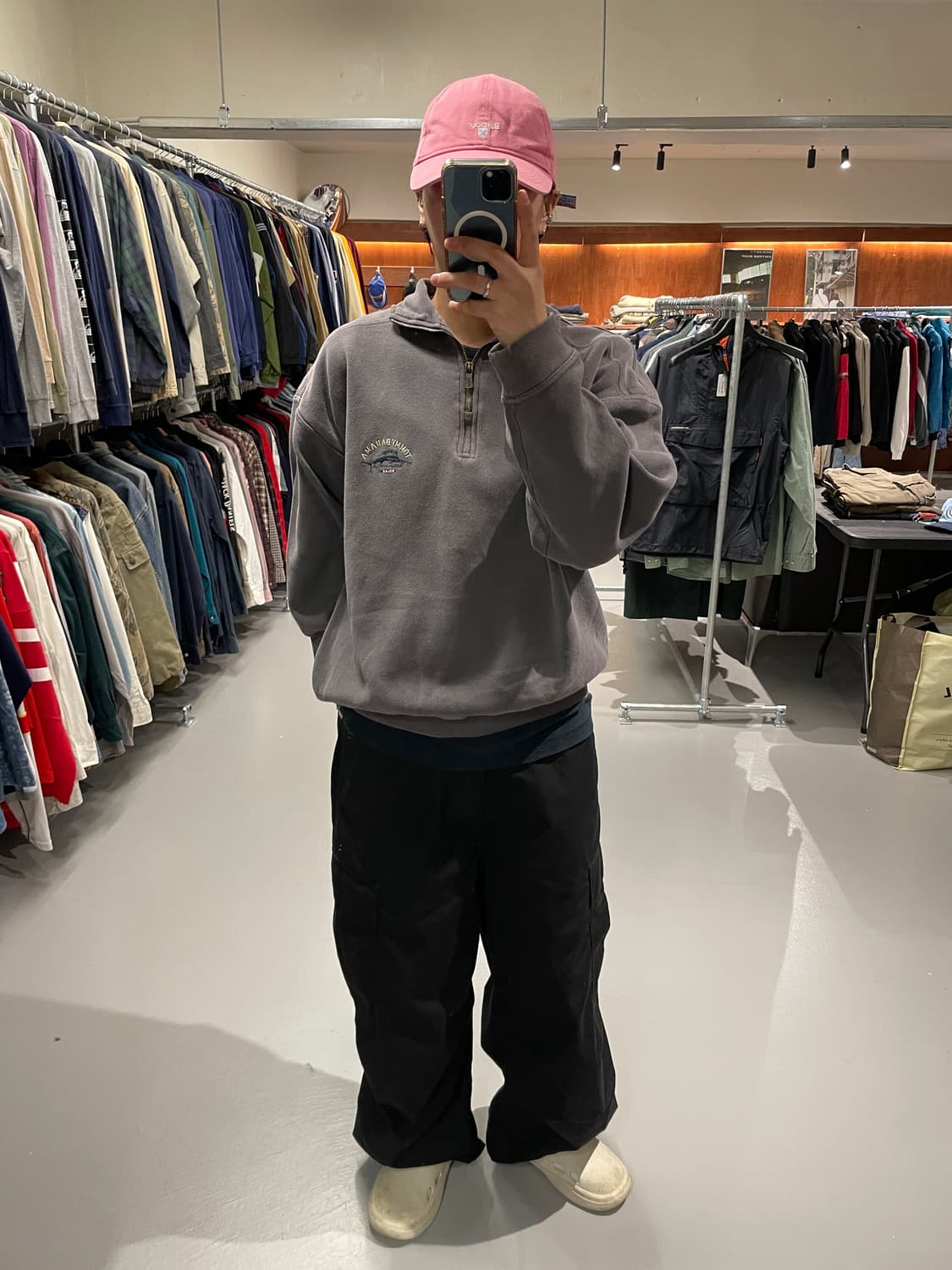 타미 바하마 반집업 맨투맨   상품이미지2