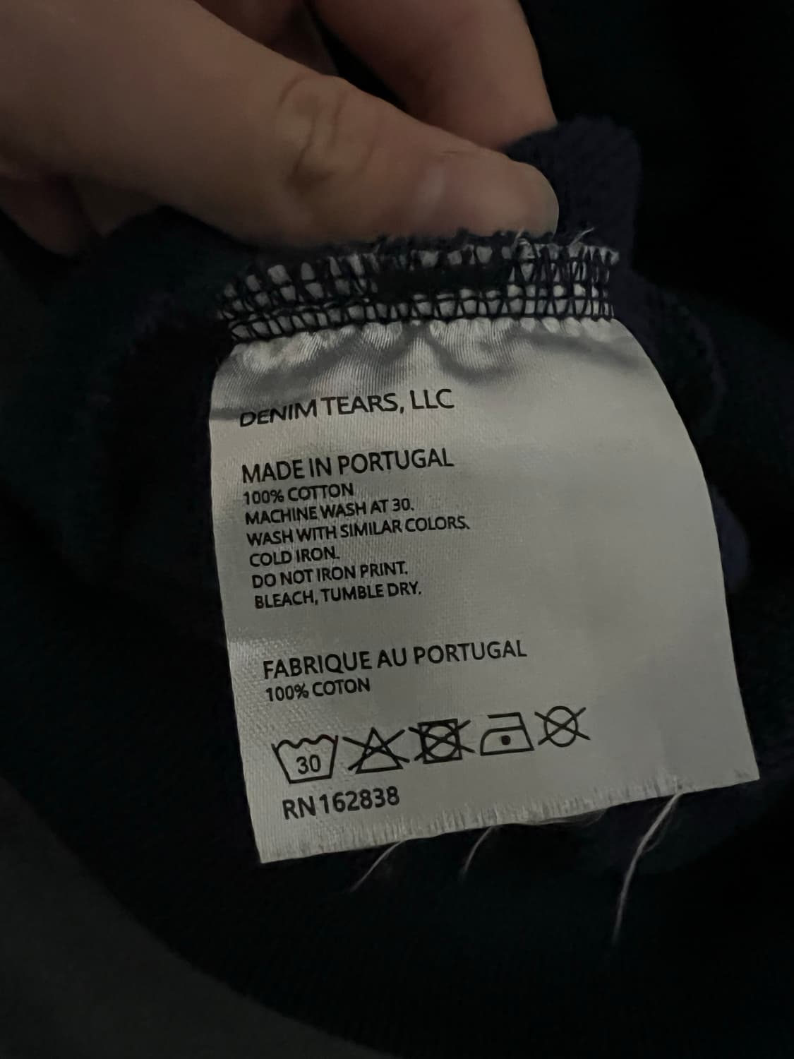 🔵데님티어스 후드🔵 상품이미지3