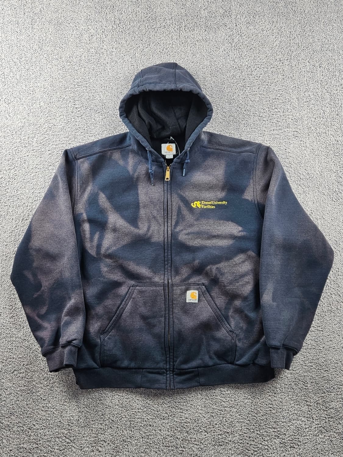 칼하트 다잉 워시드 커스텀 스웻 후드 집업 ( L ) / 10881 상품이미지2