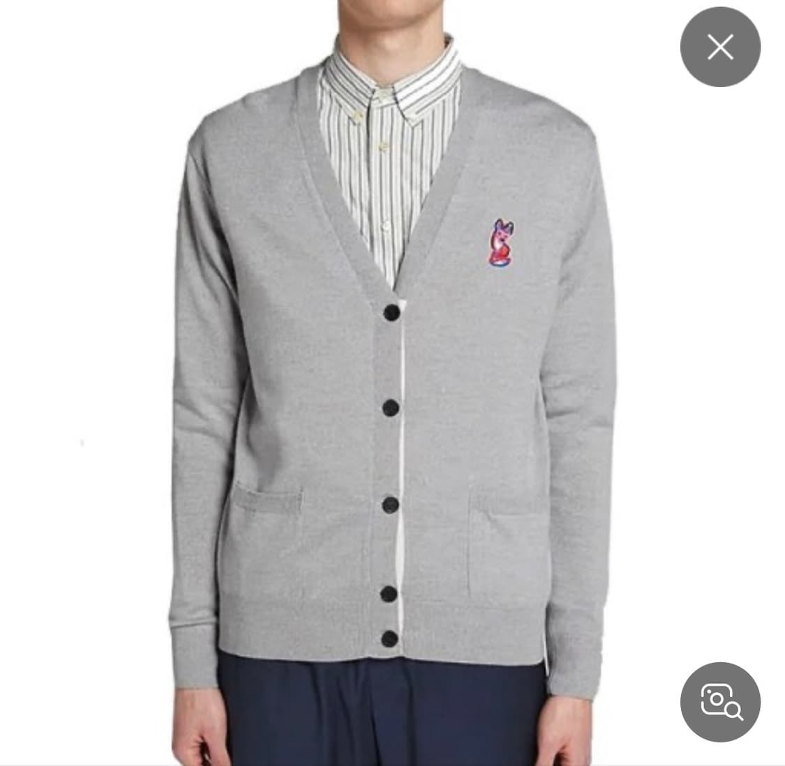 [105] 메종키츠네 아씨드 폭스 가디건 상품이미지2