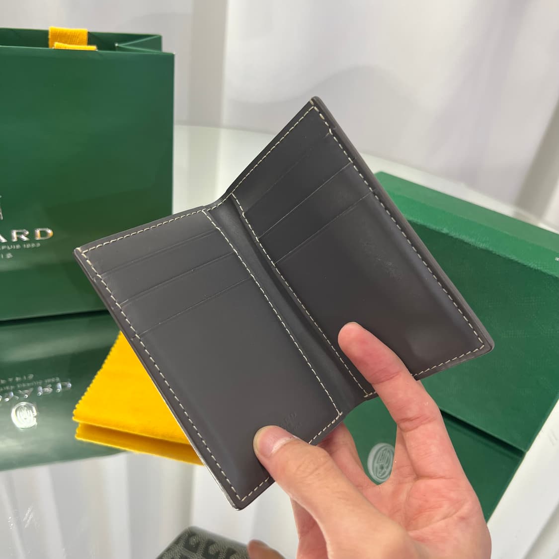 고야드 생피에르 카드지갑 그레이 상품이미지3