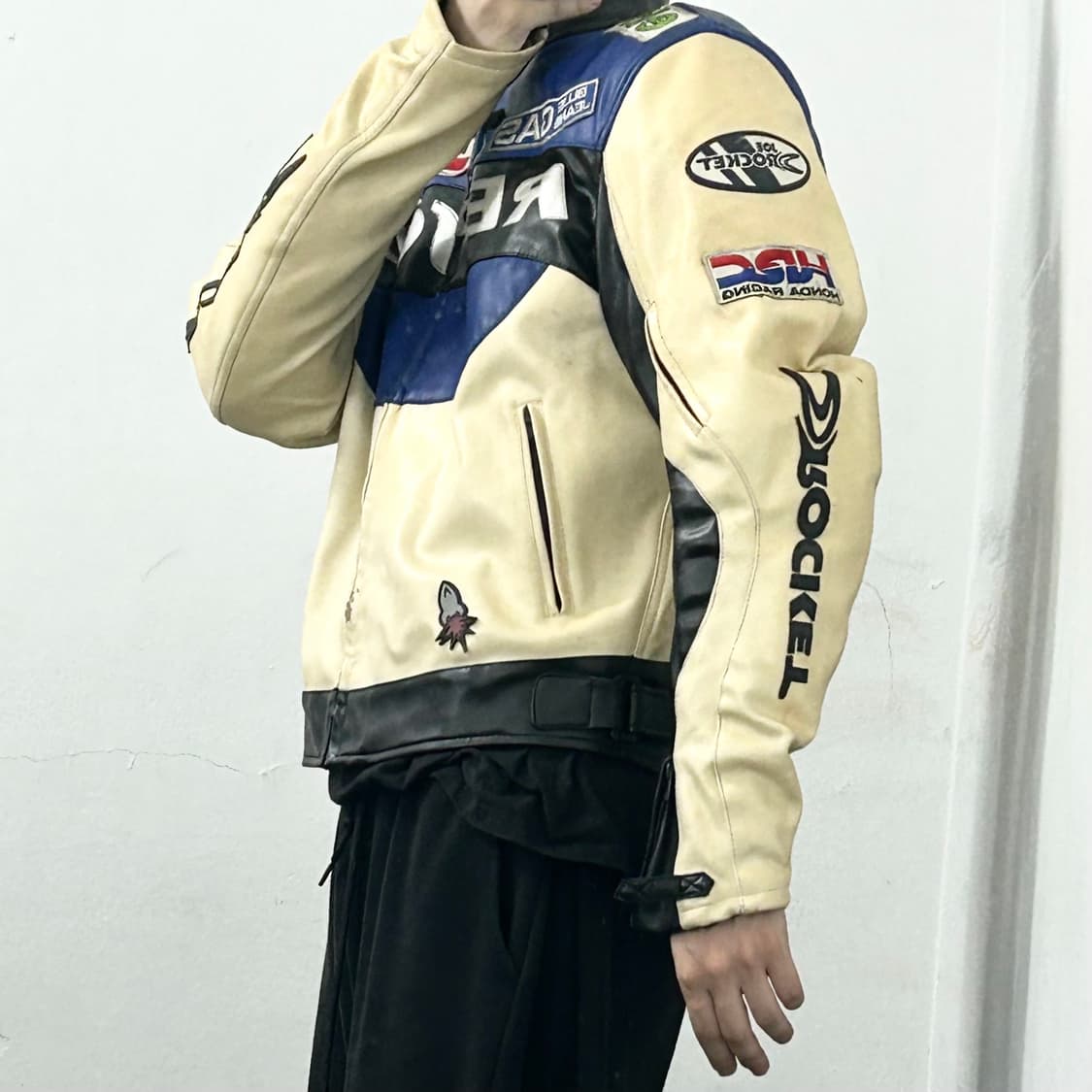 Joe Rocket Repsol 레더 레이싱 자켓 상품이미지5
