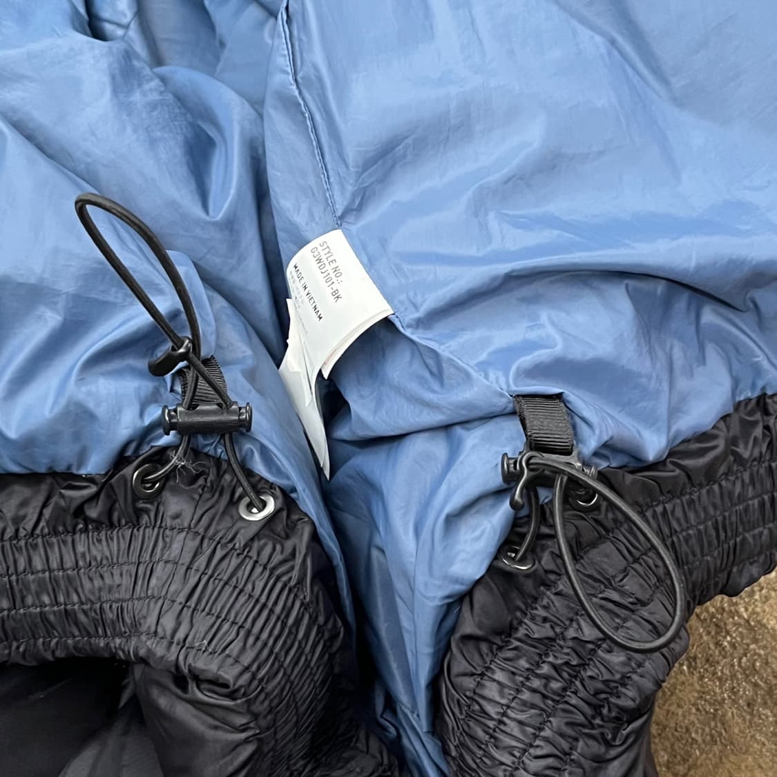 [정품/M] 골스튜디오 블랙 후드 패딩 점퍼 b10 상품이미지7