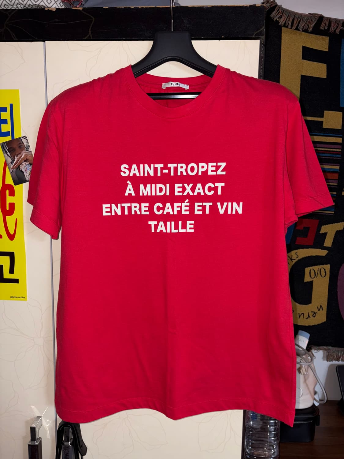 [ Taille ] 타일레 반팔 Red 2size 상품이미지1