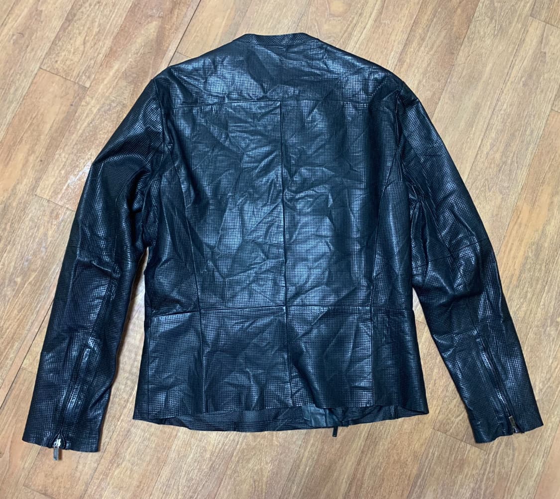 엠포리오 아르마니 카페레이서 퍼포레이티드 재킷(레더)50 사이즈 상품이미지10