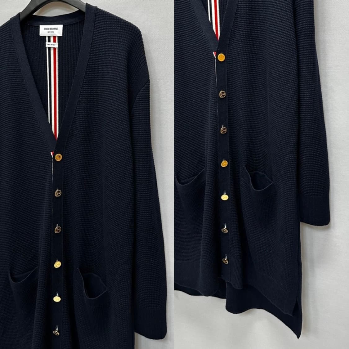 톰브라운 백삼선 롱가디건 ( 105 ) 상품이미지3