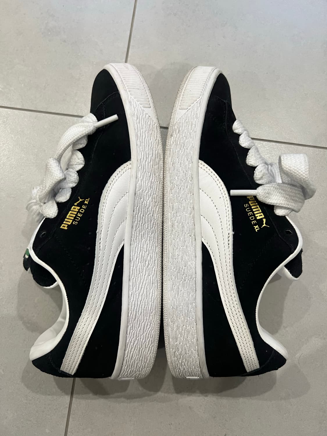 푸마 스웨이드 XL 보드화 검흰 270 상품이미지5