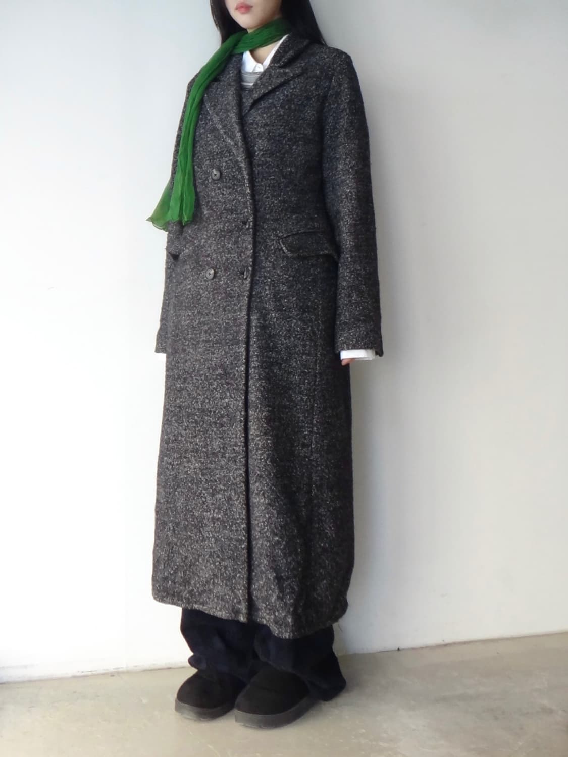 MICHAEL KORS slim wool long coat 상품이미지5