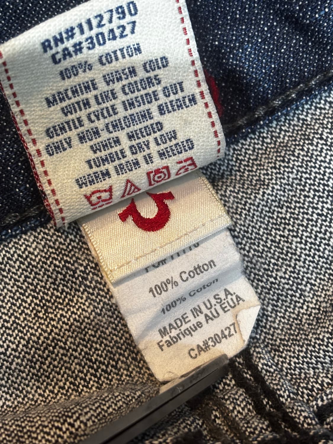 트루 릴리전 리키 빅 QT 플랩 포켓 데님 팬츠 상품이미지8