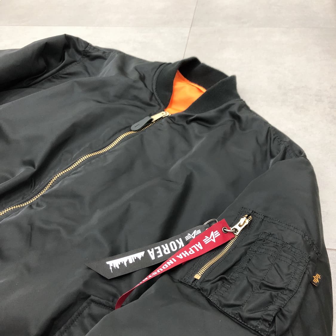 알파인더스트리 ma-1 마원 항공점퍼 파일럿 자켓 3XL 상품이미지2