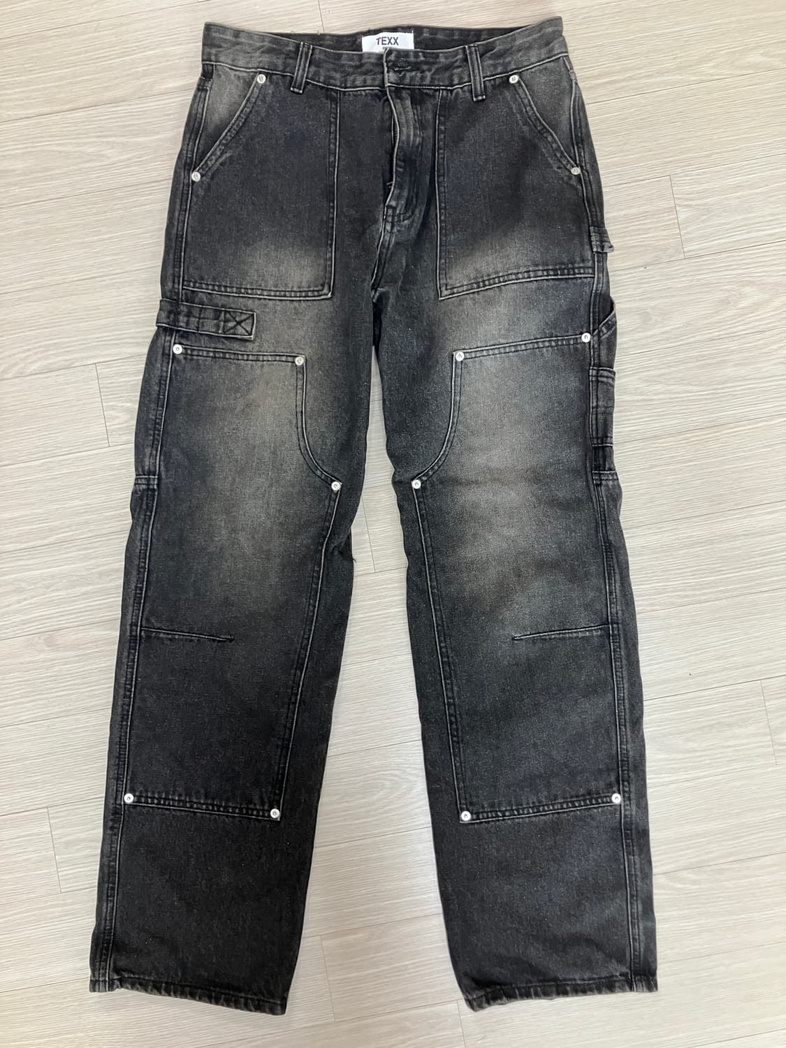 텍스 TEXX TX109 세미 와이드 카펜터 데님(흑청) 상품이미지5