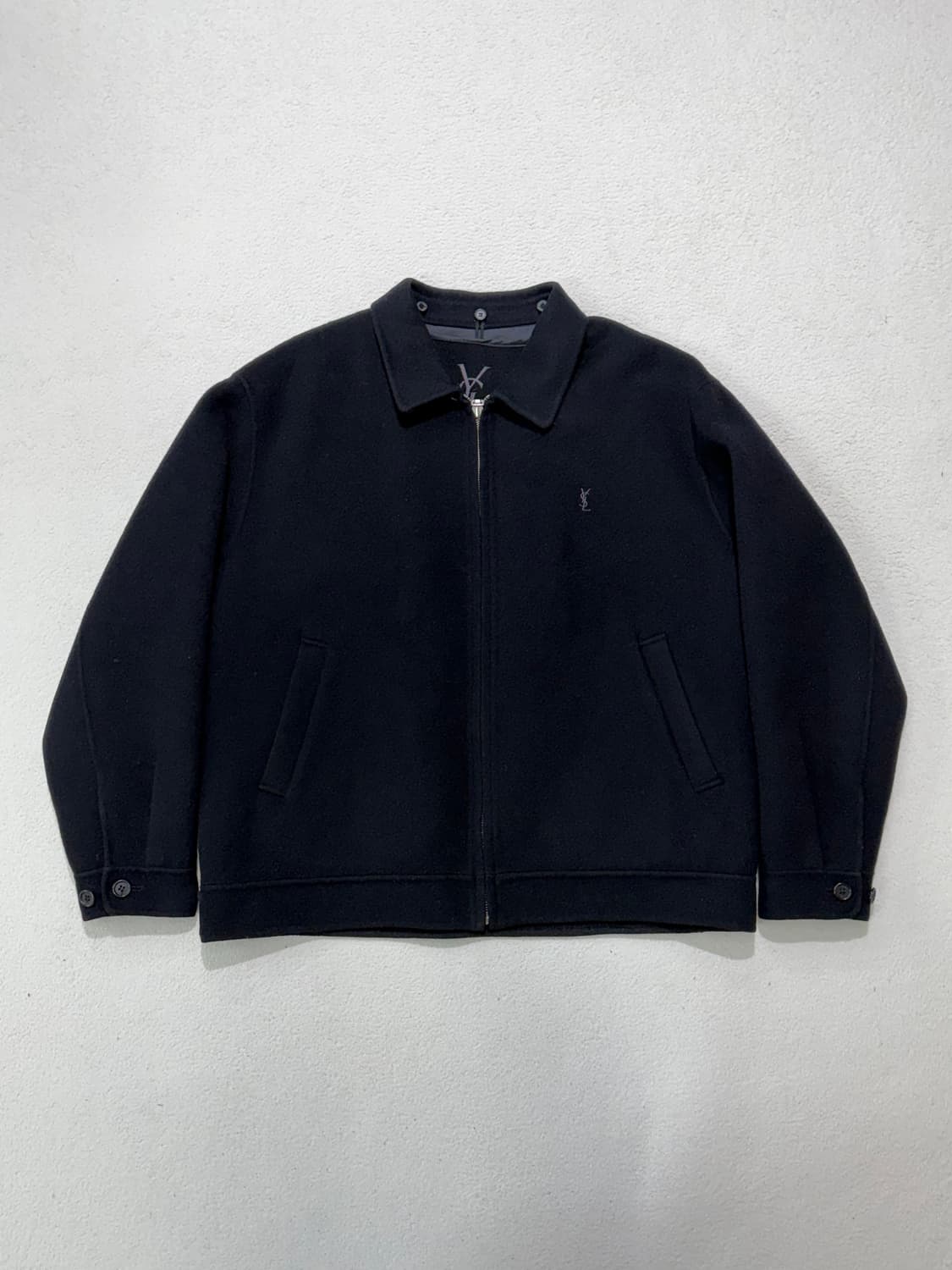 YSL 입생로랑 모직 블루종 자켓 105 상품이미지1