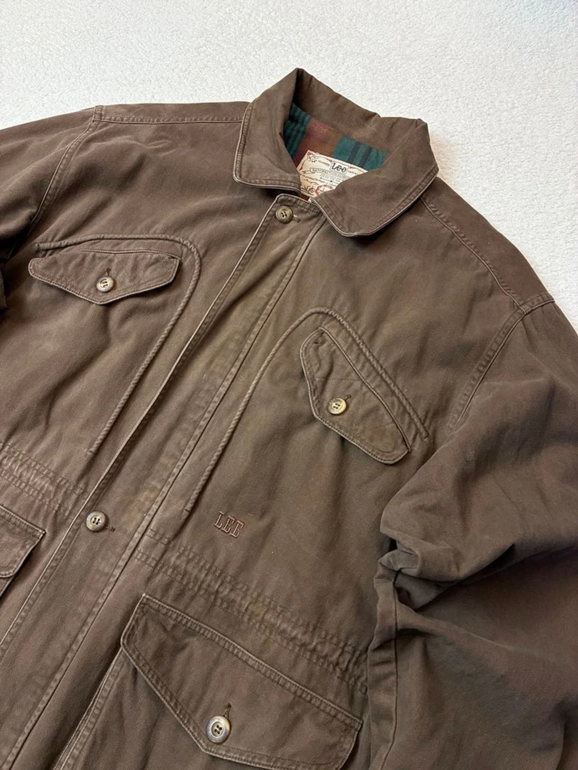 Lee 리 90's 헤비코튼 아이코닉 사파리 자켓 PN6207 상품이미지2