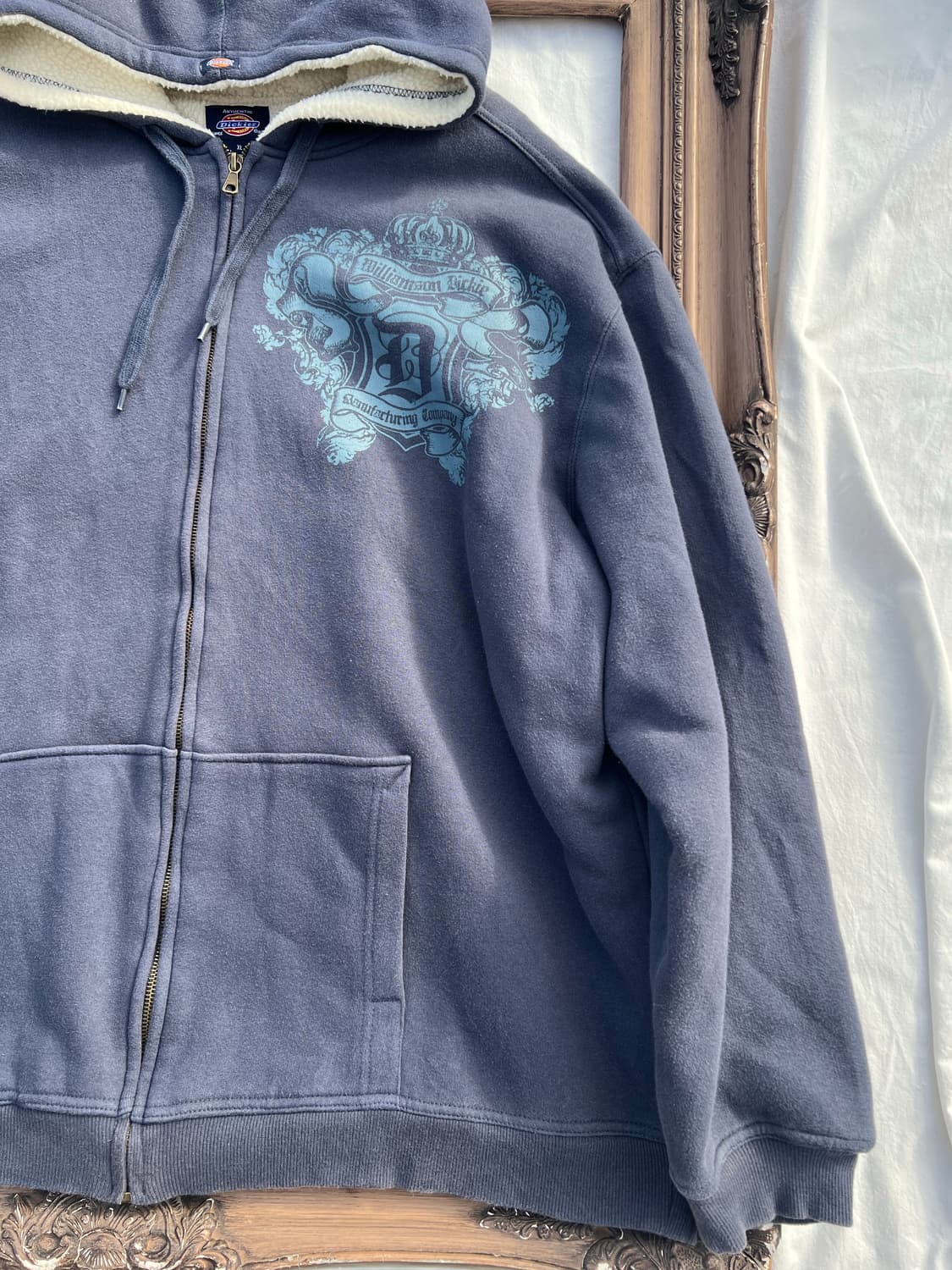 Dickies 퍼 라이닝 후드 집업 상품이미지2