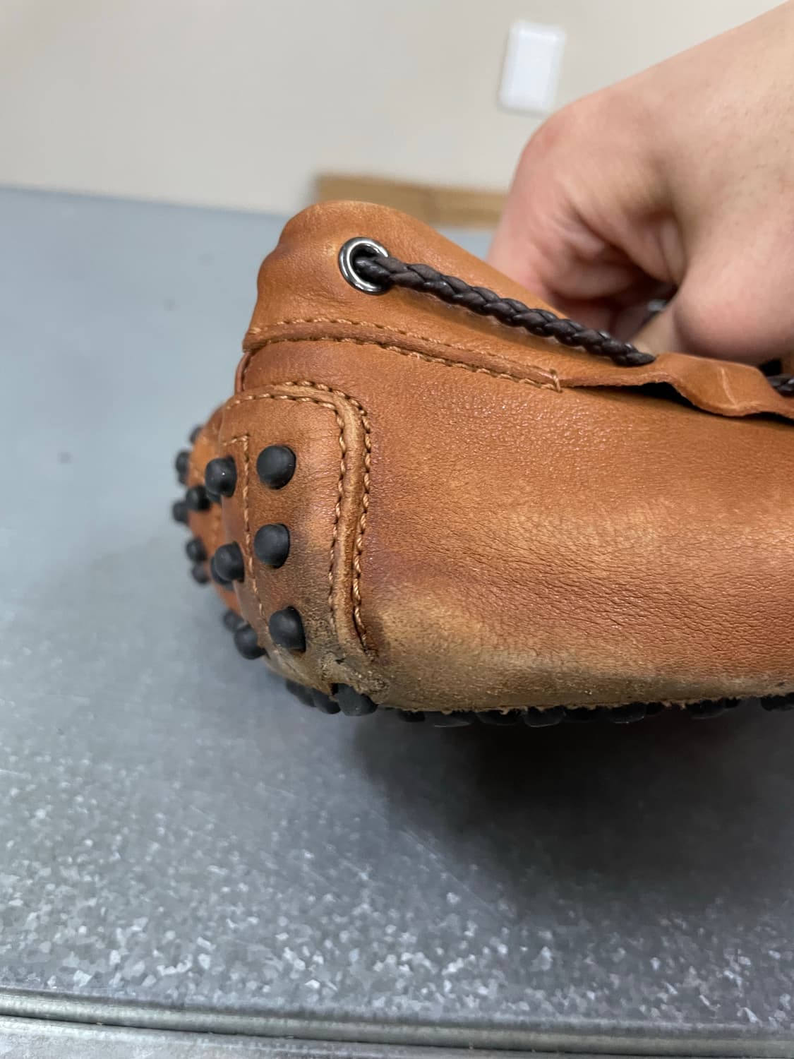 토즈 드라이빙 슈즈 브라운 7.5 상품이미지9