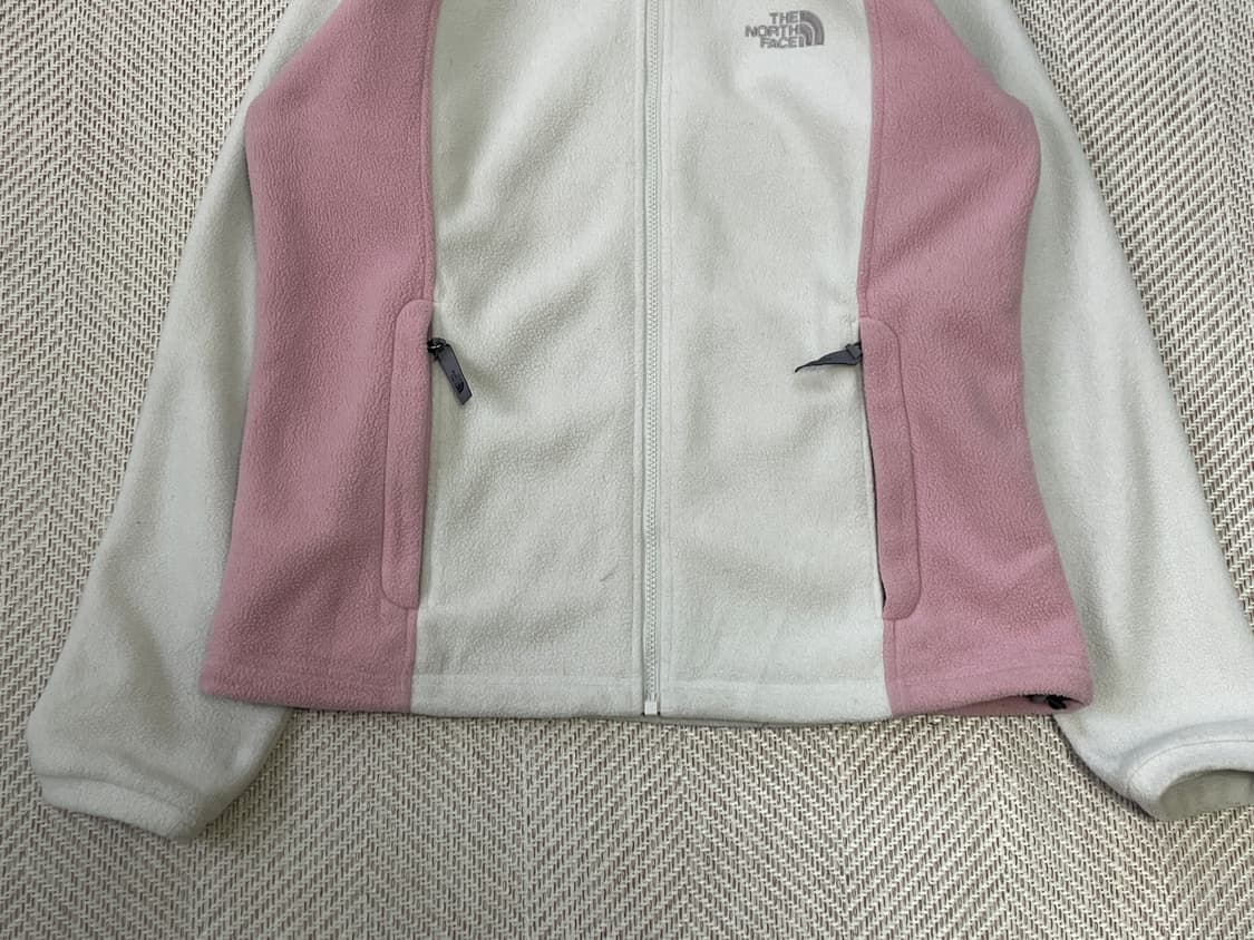North face 노스페이스 핑크 플리스 집업 자켓  상품이미지3