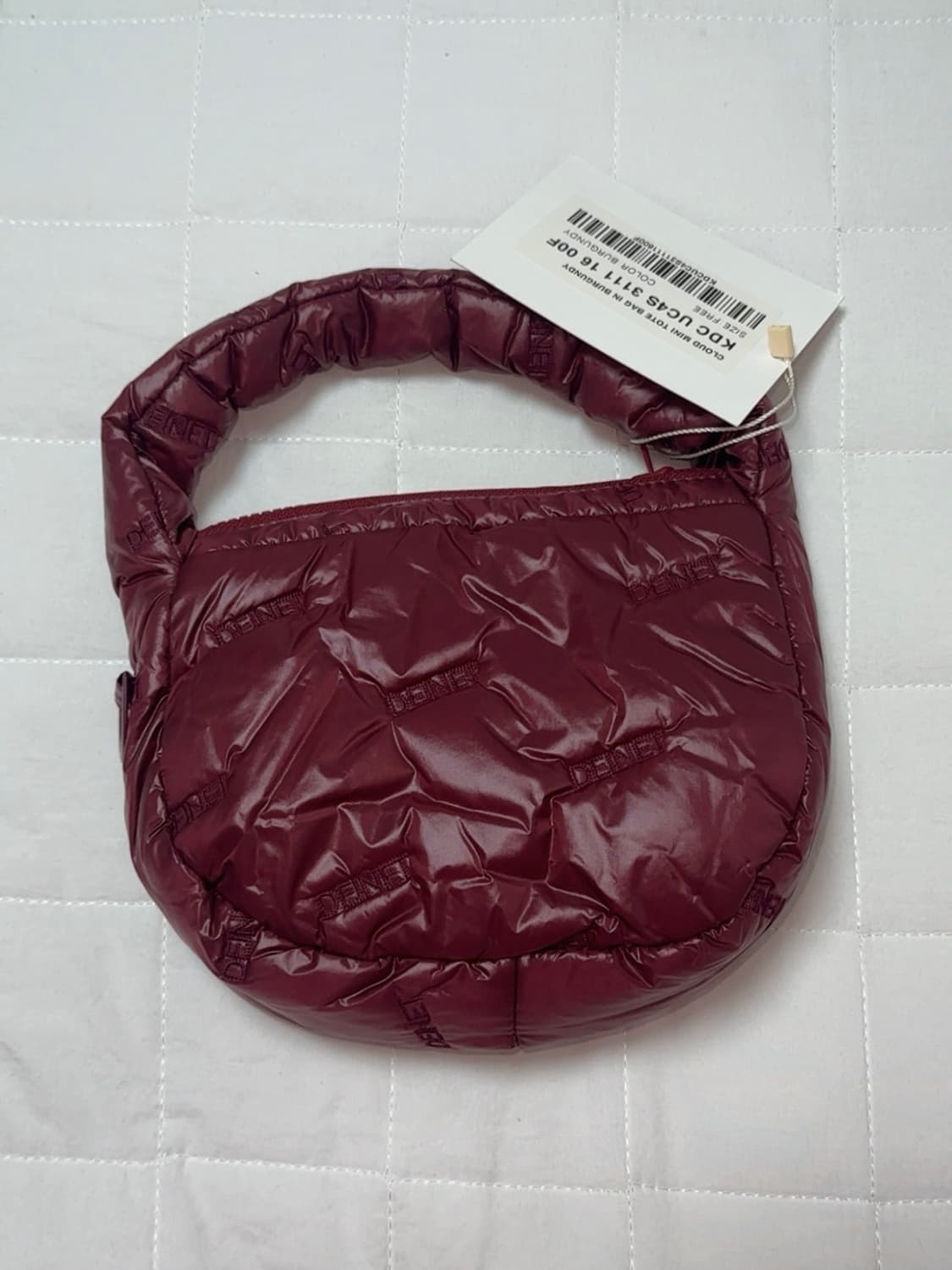 DEINET CLOUD MINI TOTE BAG IN BURGUNDY 상품이미지1
