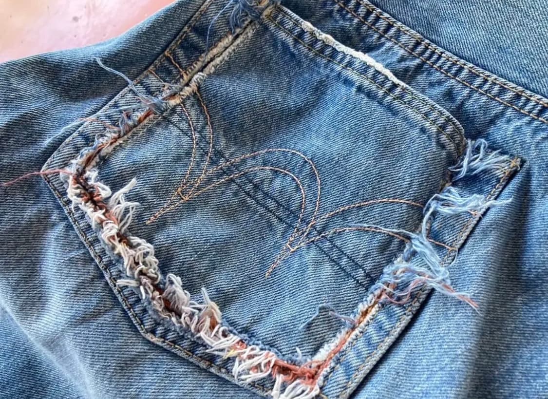 EDWIN 에드윈 505 빈티지 데님 숏 (made in japan) 상품이미지6